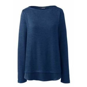 NWOT Lands End split envelope back XL(18)/petite